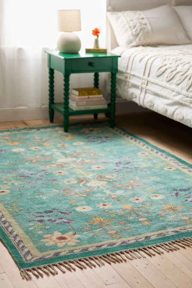 Floral Harmony Printed Rug #1