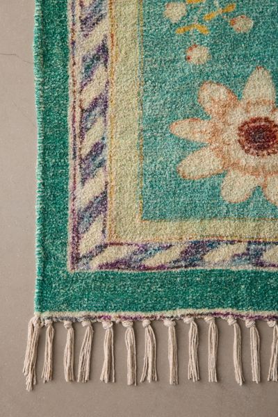 Floral Harmony Printed Rug
