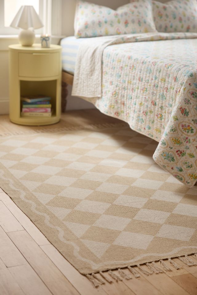 Diamond Screen Printed Rug #1
