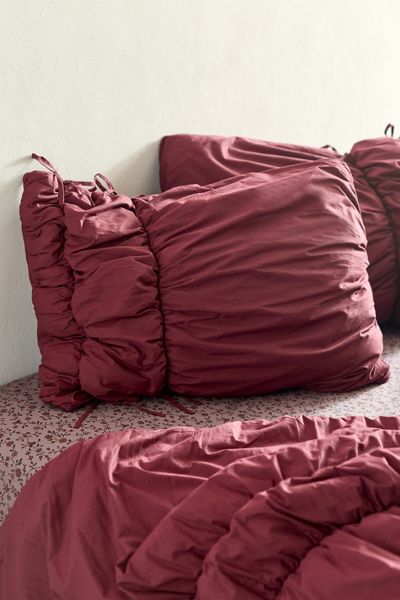 Cinched Puffy Sham Set