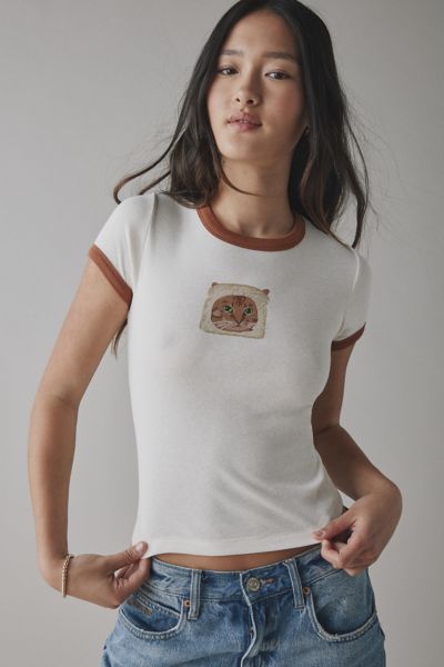 Girls don't cry RINGER BABY TEE - メルカリ