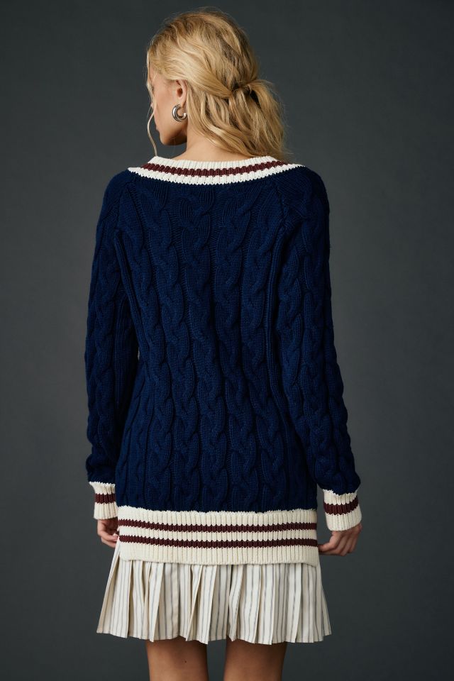 En Saison Knox Mixed Media Sweater Mini Dress #2