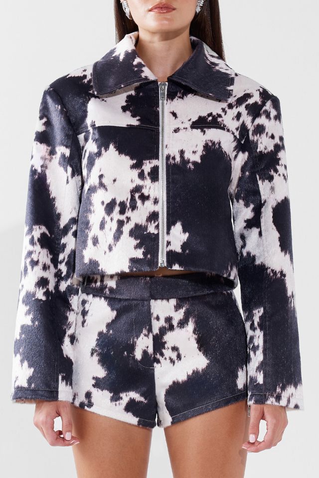 Short micro en faux cuir de vache Helsa de BY.DYLN #2