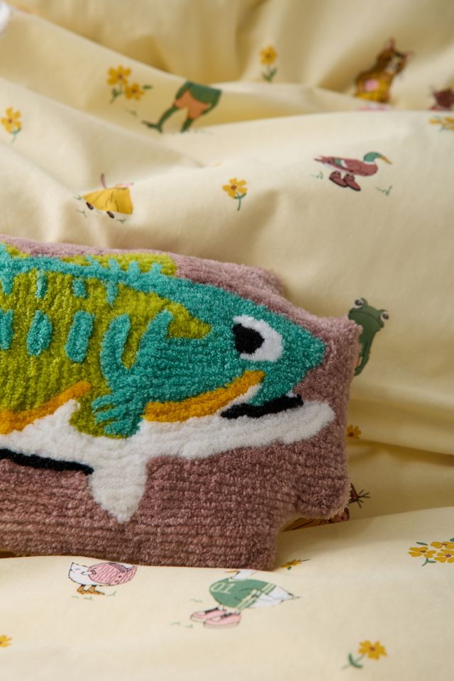 Party Animal Tufted Throw Pillow #2