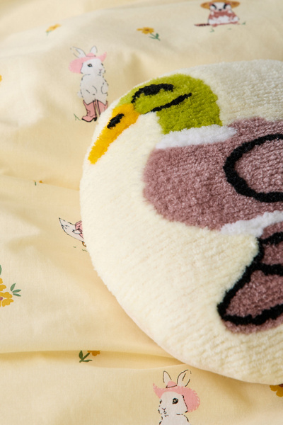 Party Animal Tufted Throw Pillow