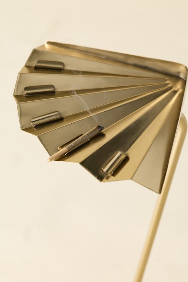 Fan Iron Smoking Side Table #5