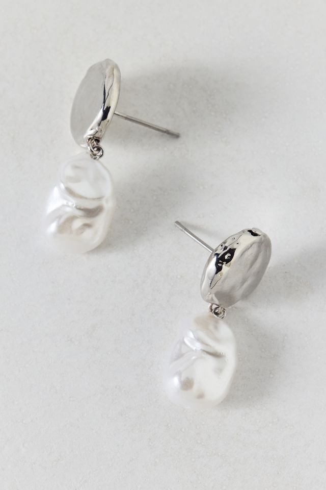Boucles d'Oreilles Déclaration Perle #1