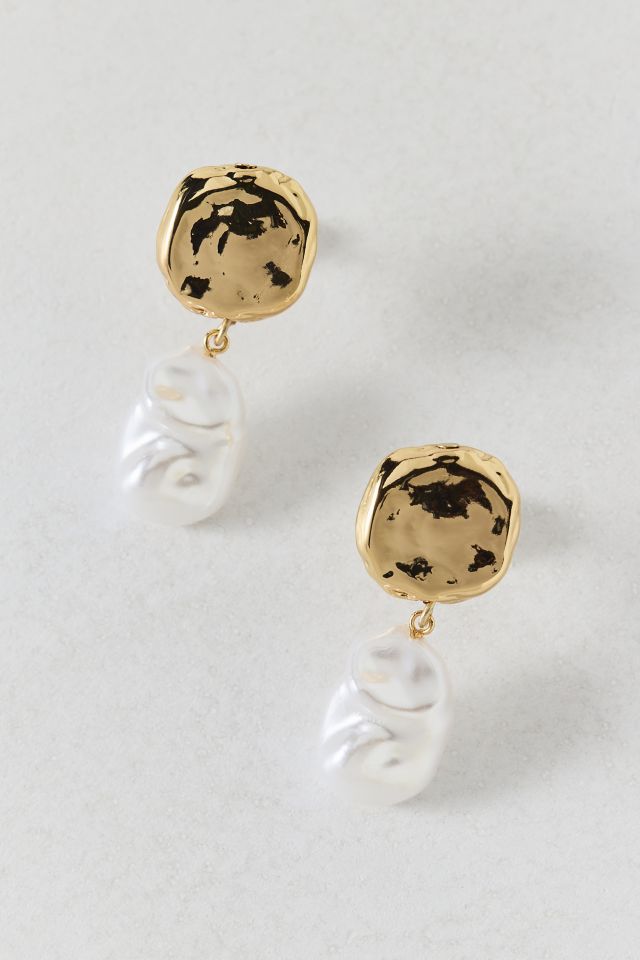 Pearl Drop Statement Earring #1