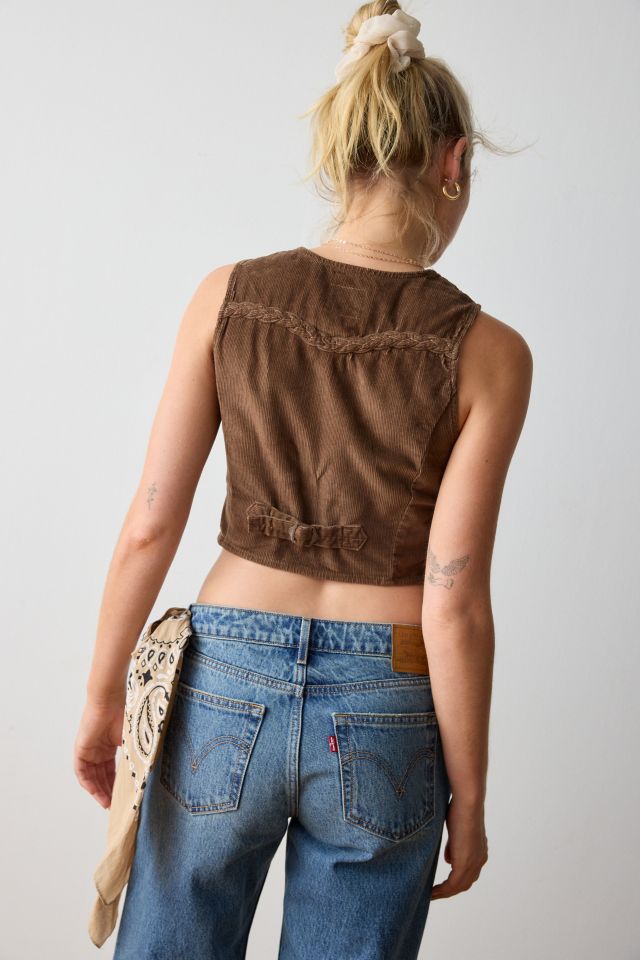 Levi’s® Braided Corduroy Vest Top #2