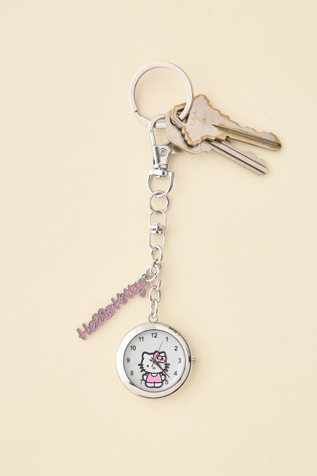 Sanrio Hello Kitty Pocket Watch Keychain #2