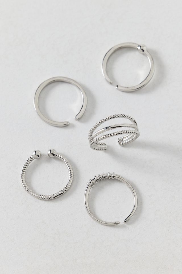 Simple Midi Ring & Toe Ring Set #2