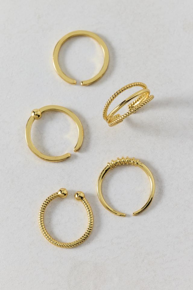 Simple Midi Ring & Toe Ring Set #2