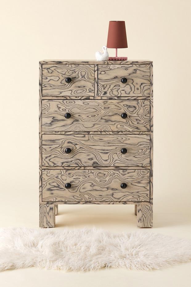 Parker Tall 5-Drawer Dresser
