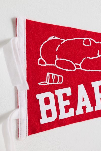 Game Day Bear Down College Pennant Flag Wall Hanging