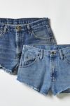 ReMADE By UO Wrangler Cheeky Denim Micro Short