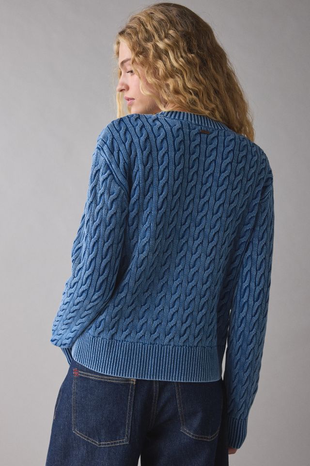 Levi's® Boyfriend Cable Knit Pullover Sweater #1
