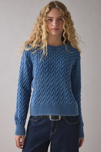 Levi's® Boyfriend Cable Knit Pullover Sweater