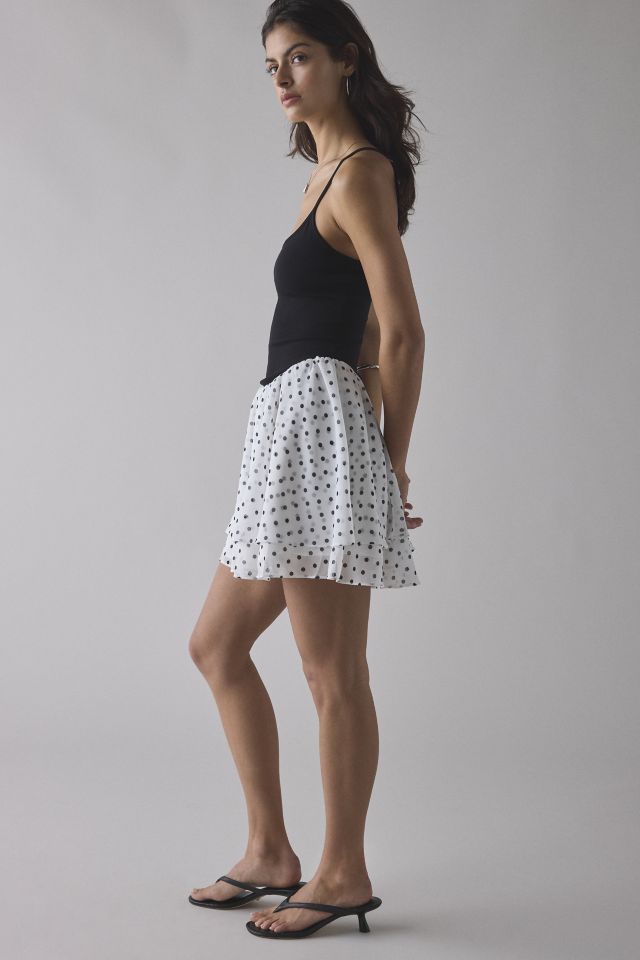 UO Sonnie Day Basque Waist Cami Mini Dress #3