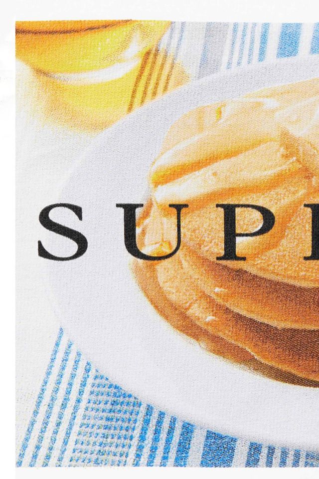 Supreme Pancakes Graphic T-Shirt #1