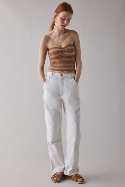 ReMADE By UO Cream Double Knee Work Pant