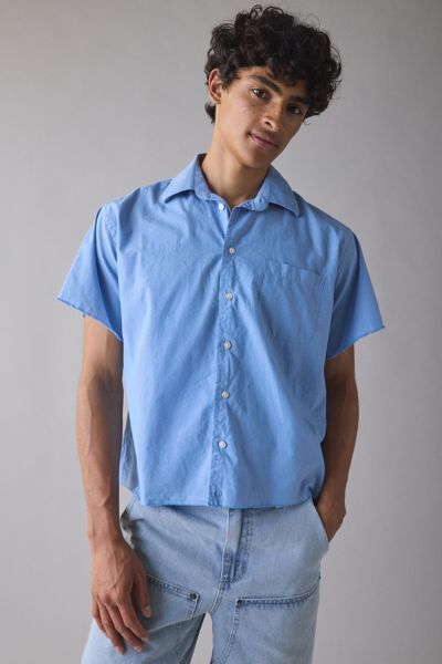 Urban Renewal Vintage Short Sleeve Work Shirt | Urban Outfitters