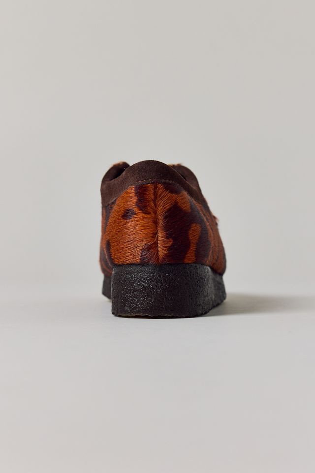 Clarks Women's Wallabee Cow Print Shoe | Urban Outfitters