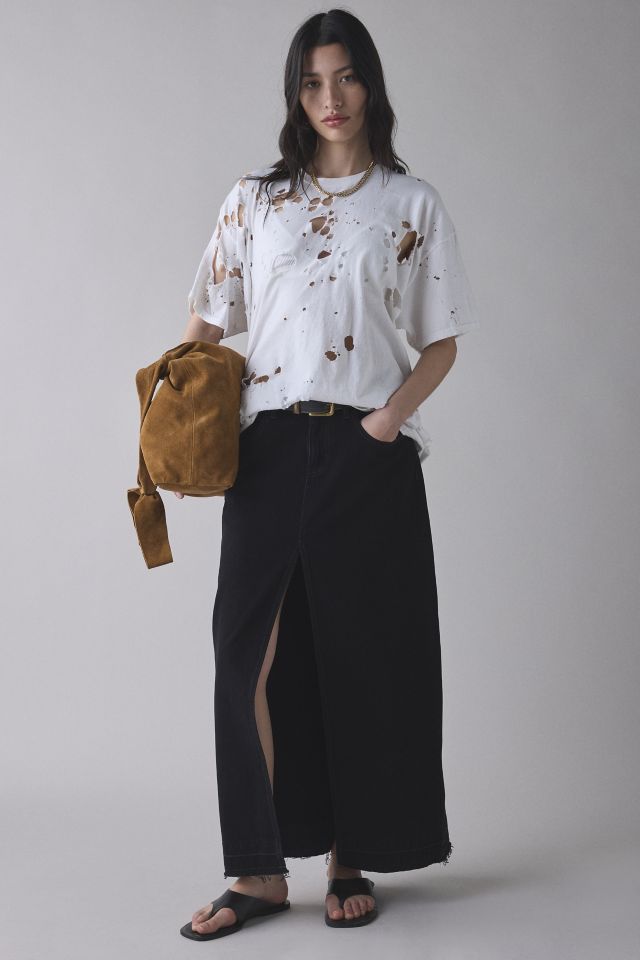 ReMADE By UO Destroyed Oversized Tee #1