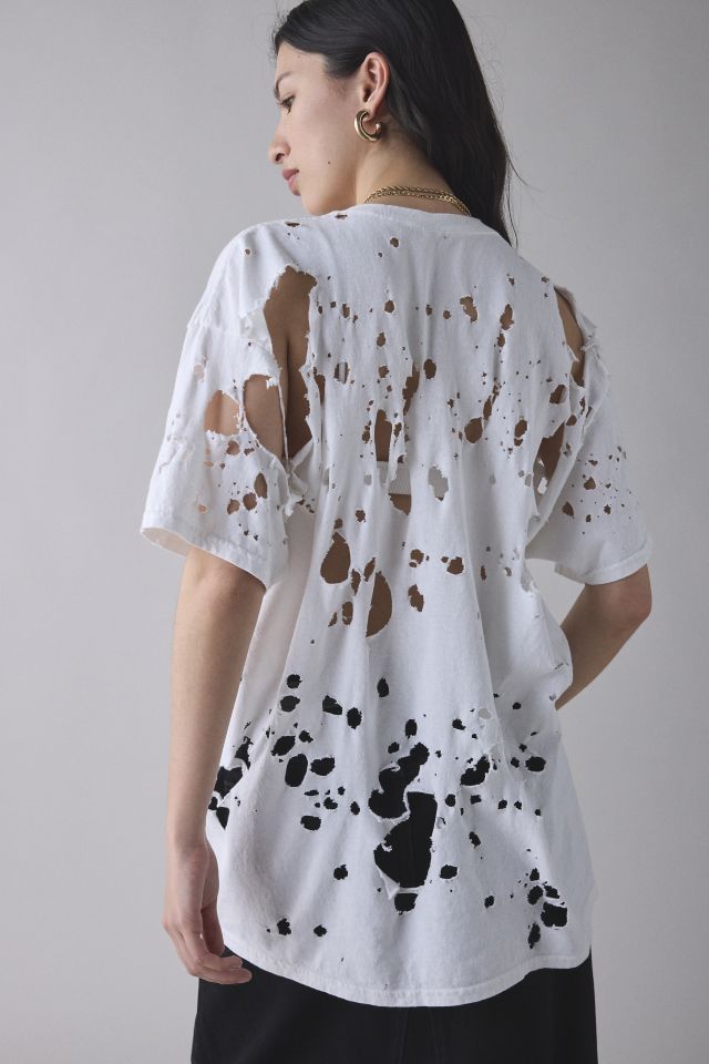 ReMADE By UO Destroyed Oversized Tee #3