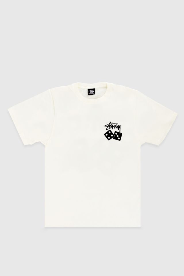 Stussy Pigment Dyed Dice Graphic T-Shirt