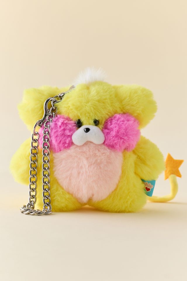 Plushie Love Topaz Monkey Snoozle Wallet Keychain | Urban Outfitters