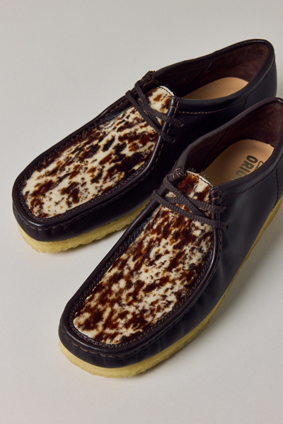 Clarks Men's Wallabee Hair On Shoe | Urban Outfitters