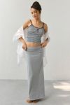 Out From Under Bec Foldover Maxi Skirt