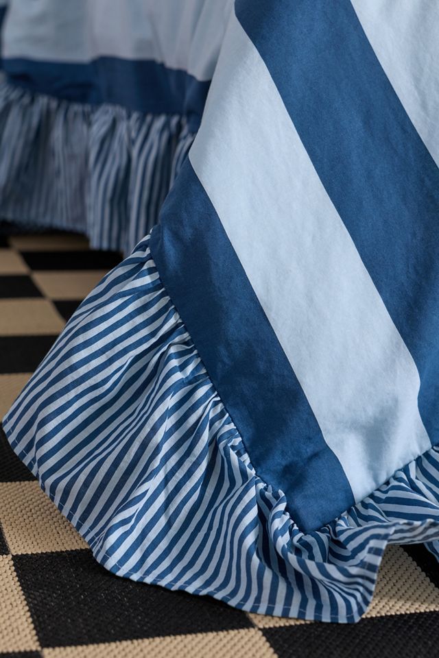 Patterned Ruffle Duvet Cover Set #5