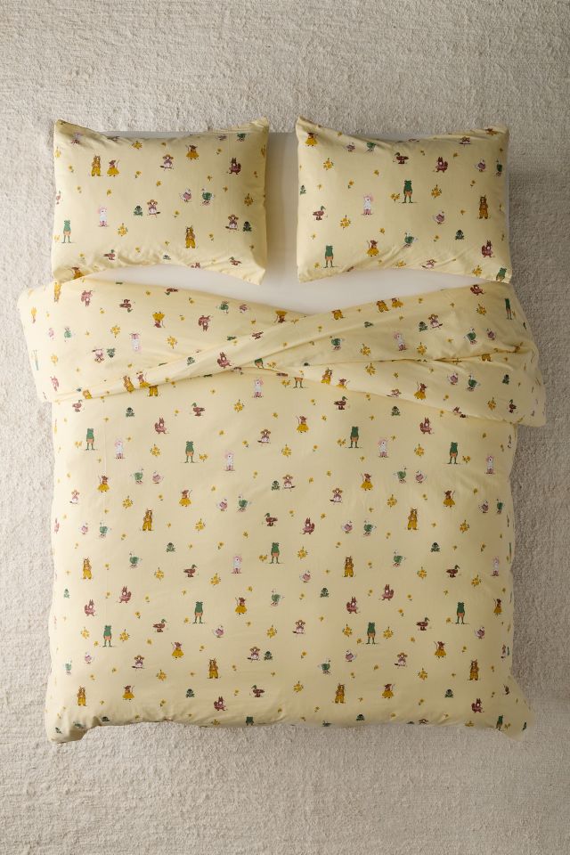 Party Animals Patterned Duvet Cover Set #1
