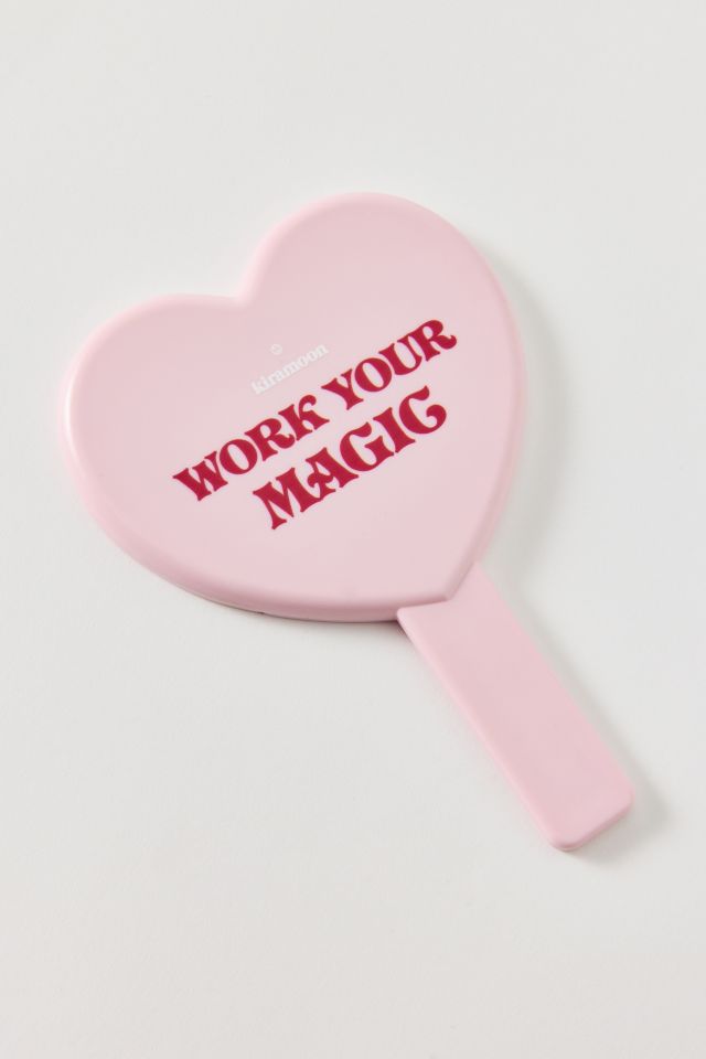 Miroir à main en forme de cœur Kiramoon Work Your Magic #1