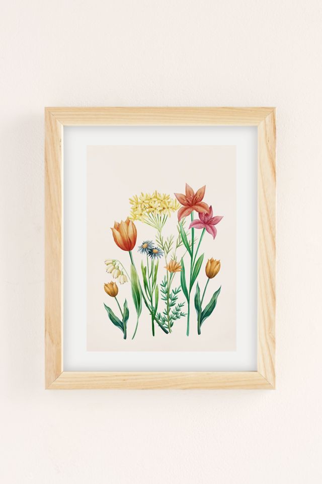 Nadja Vibrant Flowers 03 Art Print #1