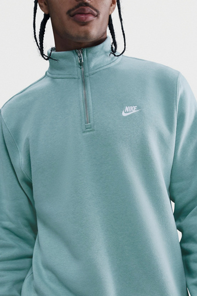 Nike Club Fleece Half Zip Sweatshirt
