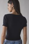 ReMADE By UO Remnants Ribbed Flyaway Top