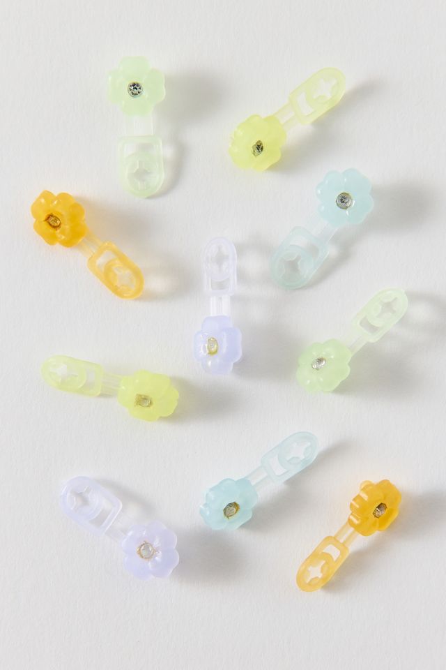 Vintage By UO Mini Colorful Flower Hair Clips #1