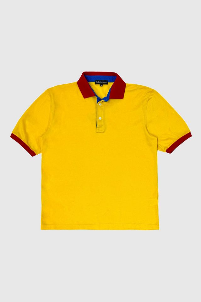 Vintage 1990's Bullock & Jones Colorblock Knit Polo Shirt | Urban ...