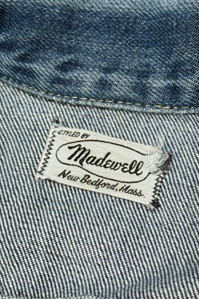 Vintage 1960's Madewell Selvedge  Denim Trucker Jacket