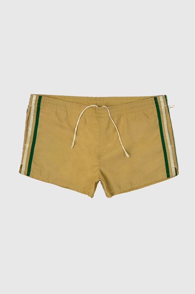 Vintage 1960's Jantzen 3 Inch Striped Swim Trunks Shorts