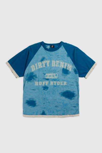 RUFF RYDERS ゲームシャツ DIRTY DENIM Rare Vintage DMX Ruff Ryders Dirty Denim Baseball Jersey
