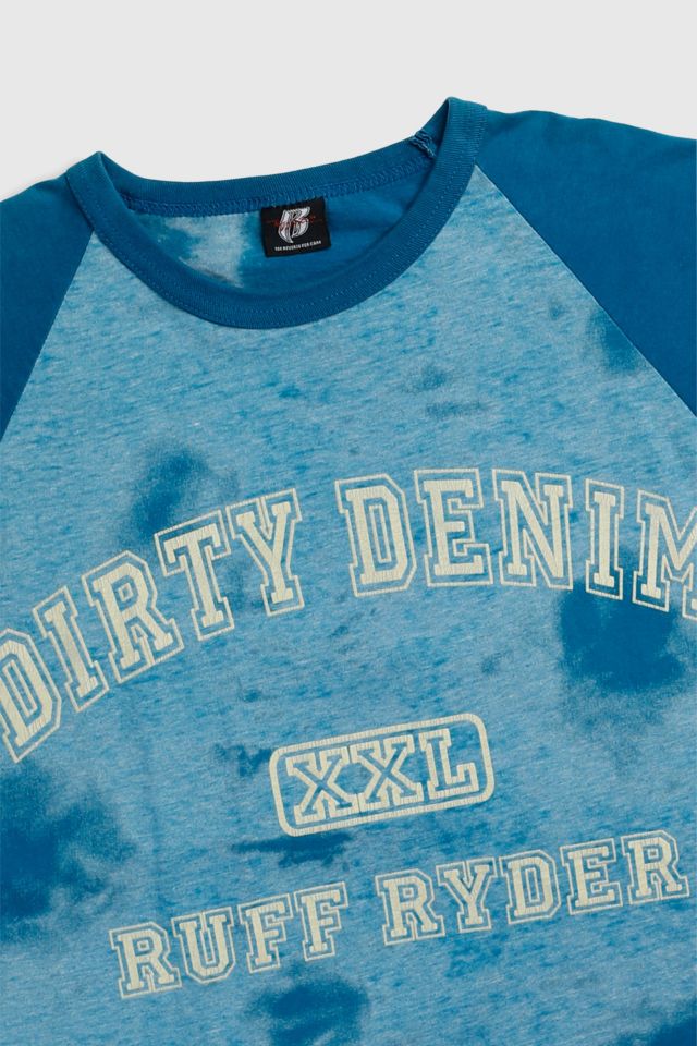 Rare Vintage DMX Ruff Ryders Dirty Denim Baseball Jersey