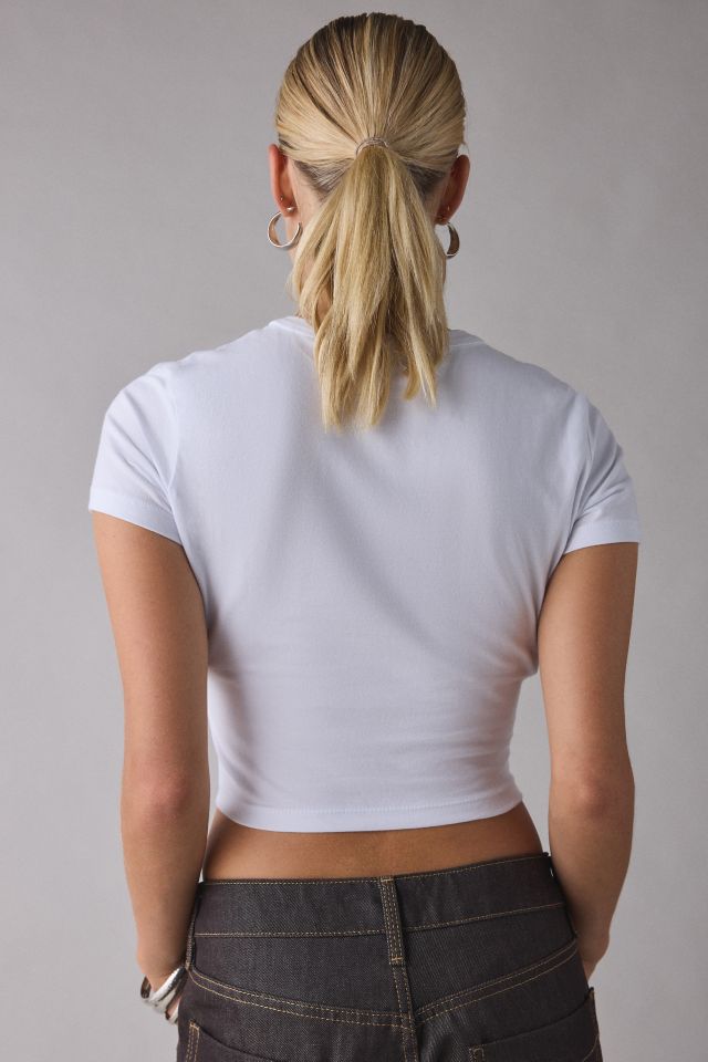 True Religion Embroidered Graphic Baby Tee #1