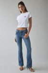 Rockstar Girlfriend Graphic Boatneck Off-The-Shoulder Long Sleeve Tee