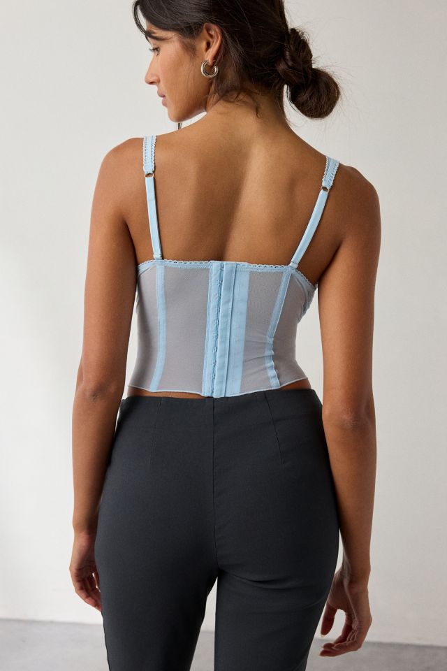 Out From Under Jazz Club Lace Trim Corset #1