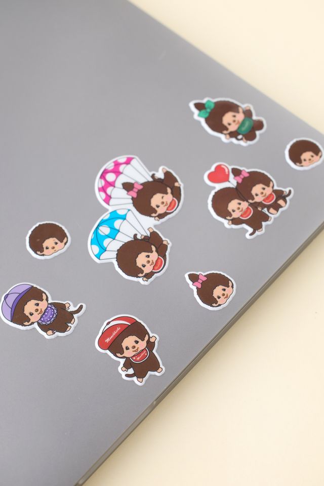 Monchhichi Puffy Sticker Sheet #2