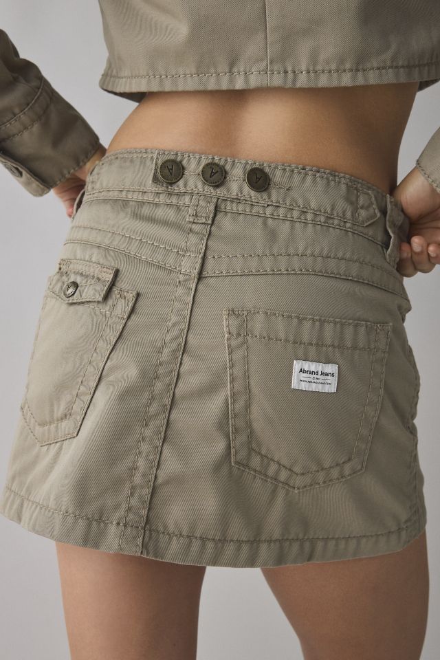 Abrand 95 Gemma A-line Utility Mini Skirt #2