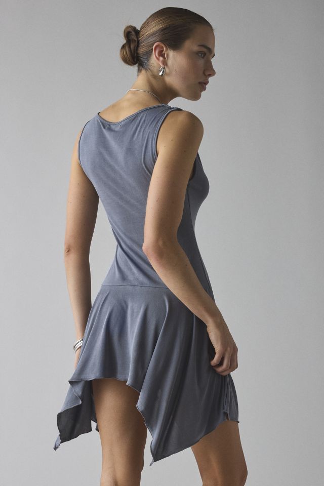 Motel Briar Asymmetrical Waterfall Drop Waist Mini Dress #2